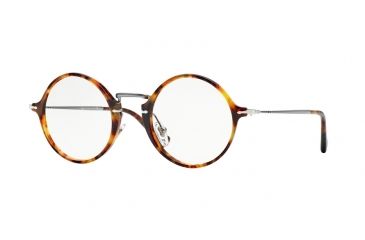Image of Persol PO3091V Bifocal Prescription Eyeglasses 108-47 - Light Havana Frame