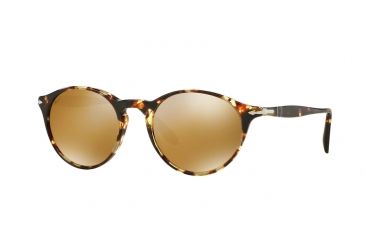Image of Persol PO3092SM Progressive Prescription Sunglasses PO3092SM-9040W4-50 - Lens Diameter 50 mm, Frame Color Tabacco Virginia