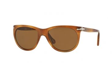 Image of Persol PO3097S Bifocal Prescription Sunglasses PO3097S-101857-51 - Lens Diameter 51 mm, Frame Color Stripped Light Havana
