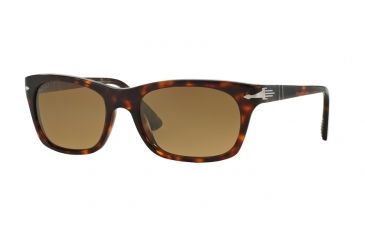 Image of Persol PO3099S Bifocal Prescription Sunglasses PO3099S-24-81-56 - Lens Diameter 56 mm, Frame Color Havana