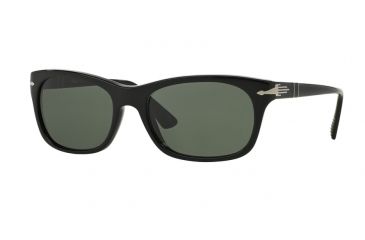 Image of Persol PO3099S Bifocal Prescription Sunglasses PO3099S-95-31-56 - Lens Diameter 56 mm, Frame Color Black