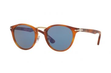 Image of Persol PO3108S Single Vision Prescription Sunglasses PO3108S-96-56-49 - Lens Diameter 49 mm, Frame Color Havana
