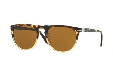 Image of Persol PO3114S Progressive Prescription Sunglasses PO3114S-102433-56 - Lens Diameter 56 mm, Frame Color Ebano E Oro