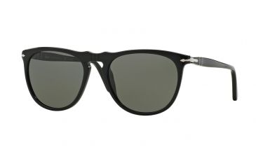 Image of Persol PO3114S Progressive Prescription Sunglasses PO3114S-95-58-53 - Lens Diameter 53 mm, Frame Color Black