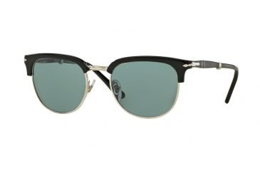 Image of Persol PO3132S Single Vision Prescription Sunglasses PO3132S-95-4N-51 - Lens Diameter 51 mm, Frame Color Black