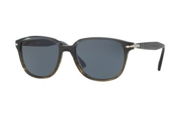 Image of Persol PO3149S Progressive Prescription Sunglasses PO3149S-1012R5-52 - Lens Diameter 52 mm, Frame Color Grey Gradient Green