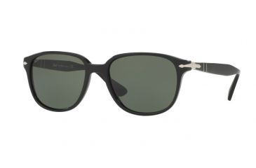 Image of Persol PO3149S Progressive Prescription Sunglasses PO3149S-95-31-52 - Lens Diameter 52 mm, Frame Color Black