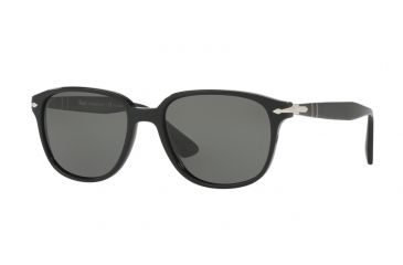 Image of Persol PO3149S Progressive Prescription Sunglasses PO3149S-95-58-52 - Lens Diameter 52 mm, Frame Color Black