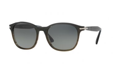 Image of Persol PO3150S Progressive Prescription Sunglasses PO3150S-101271-51 - Lens Diameter 51 mm, Frame Color Grey Gradient Green