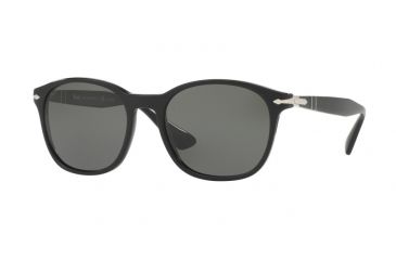 Image of Persol PO3150S Progressive Prescription Sunglasses PO3150S-95-58-51 - Lens Diameter 51 mm, Frame Color Black