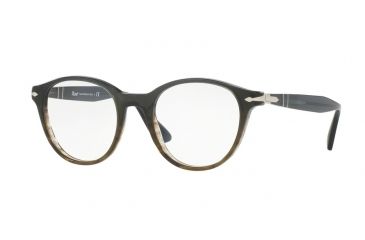 Image of Persol PO3153V Eyeglass Frames 1012-48 - Grey Gradient Green Frame