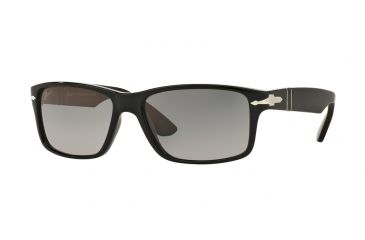 Image of Persol PO3154S Single Vision Prescription Sunglasses PO3154S-104171-58 - Lens Diameter 58 mm, Frame Color Black