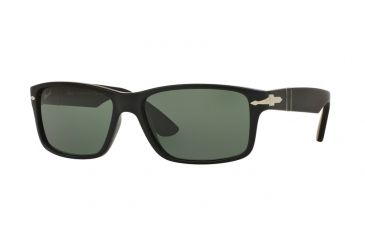 Image of Persol PO3154S Single Vision Prescription Sunglasses PO3154S-104258-58 - Lens Diameter 58 mm, Frame Color Matte Black
