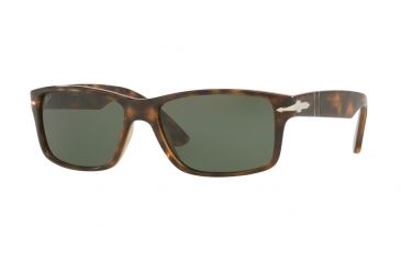 Image of Persol PO3154S Single Vision Prescription Sunglasses PO3154S-105431-58 - Lens Diameter 58 mm, Frame Color Dark Havana