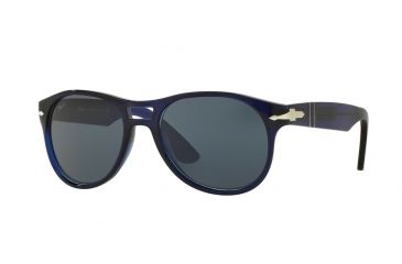 Image of Persol PO3155S Sunglasses 1047R5-54 - Blue Frame, Azure Lenses