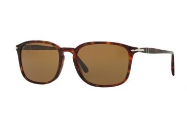 Image of Persol PO3158S Sunglasses 24/57-56 - Havana Frame, Polar Brown Lenses