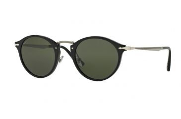 Image of Persol PO3166S Progressive Prescription Sunglasses, 49mm, Black, PO3166S-95-58-49-PRO