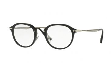 Image of Persol PO3168V Single Vision Prescription Eyeglasses 95-50 - Black Frame