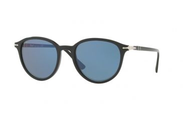 Image of Persol PO3169S Single Vision Prescription Sunglasses PO3169S-104156-50 - Lens Diameter 50 mm, Frame Color Black