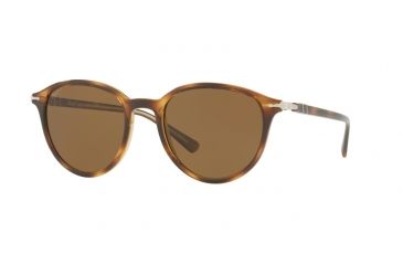 Image of Persol PO3169S Single Vision Prescription Sunglasses PO3169S-104357-50 - Lens Diameter 50 mm, Frame Color Havana
