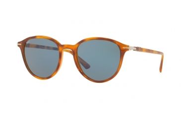 Image of Persol PO3169S Single Vision Prescription Sunglasses PO3169S-105256-50 - Lens Diameter 50 mm, Frame Color Light Havana