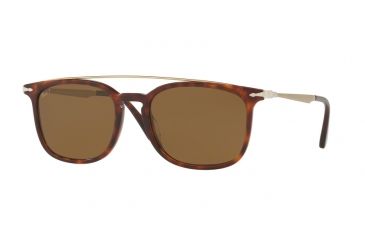Image of Persol PO3173S Progressive Prescription Sunglasses, 54mm, Havana, PO3173S-24-57-54-PRO