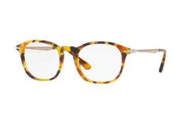 Image of Persol PO3179V Progressive Prescription Eyeglasses 1052-49 - Brown/beige Tortoise Frame