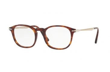 Image of Persol PO3179V Progressive Prescription Eyeglasses 24-49 - Havana Frame