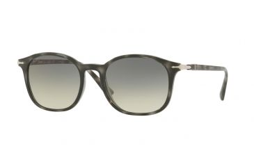 Image of Persol PO3182S Progressive Prescription Sunglasses PO3182S-105332-51 - Lens Diameter 51 mm, Frame Color Grey Smoke