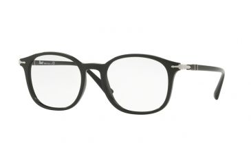 Image of Persol PO3182V Single Vision Prescription Eyeglasses 1041-51 - Black Frame