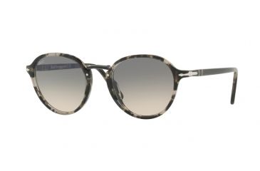 Image of Persol PO3184S Single Vision Prescription Sunglasses PO3184S-106332-51 - Lens Diameter 51 mm, Frame Color Spotted Grey Black