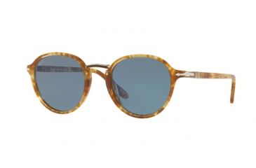 Image of Persol PO3184S Single Vision Prescription Sunglasses, 49mm, Spotted Brown Beige, PO3184S-106456-49-SV