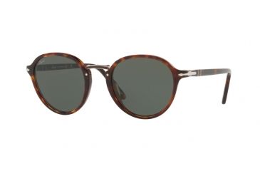 Image of Persol PO3184S Single Vision Prescription Sunglasses, 49mm, Havana, PO3184S-24-31-49-SV