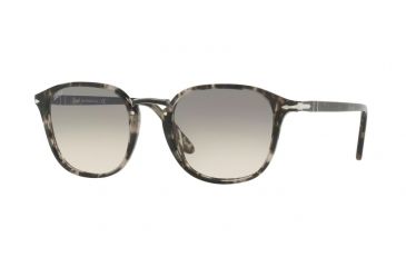 Image of Persol PO3186S Single Vision Prescription Sunglasses, 51mm, Spotted Grey Black, PO3186S-106332-51-SV