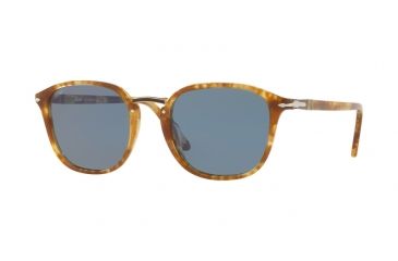 Image of Persol PO3186S Single Vision Prescription Sunglasses, 51mm, Spotted Brown Beige, PO3186S-106456-51-SV