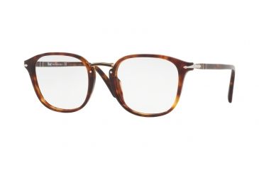 Image of Persol PO3187V Eyeglass Frames 24-49 - Havana Frame