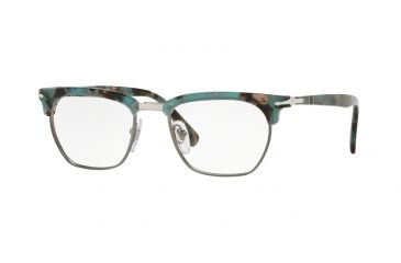Image of Persol PO3196V Bifocal Prescription Eyeglasses 1070-53 - Azure Tortoise Frame