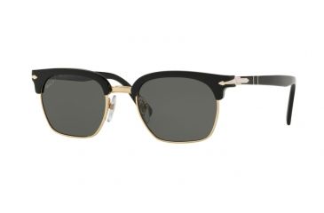 Image of Persol PO3199S Bifocal Prescription Sunglasses, 53mm, Black, PO3199S-95-58-53-BI