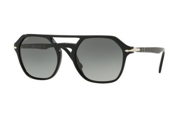 Image of Persol PO3206S Progressive Prescription Sunglasses, 51mm, Black, PO3206S-95-71-51-PRO