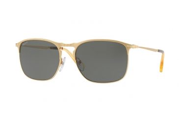 Image of Persol PO7359S Progressive Prescription Sunglasses PO7359S-106958-55 - Lens Diameter 55 mm, Frame Color Matte Gold/Gold