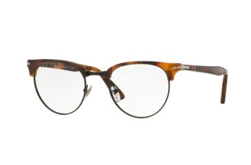 Image of Persol PO8129V Progressive Prescription Eyeglasses 108-48 - Caffe' Frame