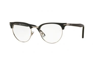 Image of Persol PO8129V Progressive Prescription Eyeglasses 95-48 - Black Frame