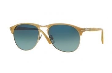 Image of Persol PO8649S Bifocal Prescription Sunglasses PO8649S-1046S3-56 - Lens Diameter 56 mm, Frame Color Light Horn