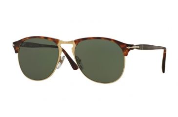 Image of Persol PO8649S Bifocal Prescription Sunglasses PO8649S-24-31-53 - Lens Diameter 53 mm, Frame Color Havana