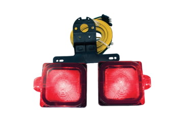 Image of Peterson Led Low Profile Over 80 Wide Rear Trailer Light Kit, V944