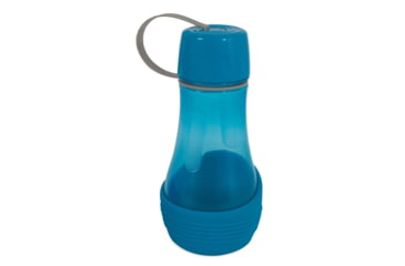 Image of Petmate Petmate Replendish To-Go Travel Water Bottle, 16 Oz, Blue, 44071