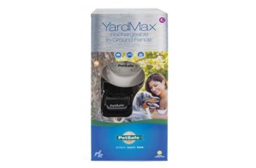 Image of Petsafe YardMax Rechargeable In-Ground Fence, For Dogs 5lbs and Up/Fits Neck Size 6-28in PIG00-11115