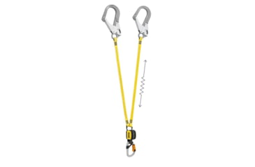 Image of Petzl Absorbica -Y Flex MGO International Lanyard, 150 FLEX, L014BB01