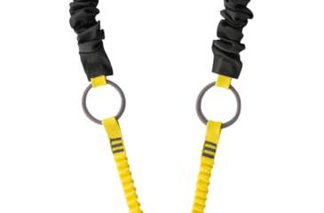 Image of Petzl Absorbica-Y Tie-Back, Black/Yellow, L015AA00