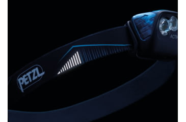 Image of Petzl Actik LED Headlamp, AAA/LR03, Red/White, 350 Lumens, Blue, E099FA01